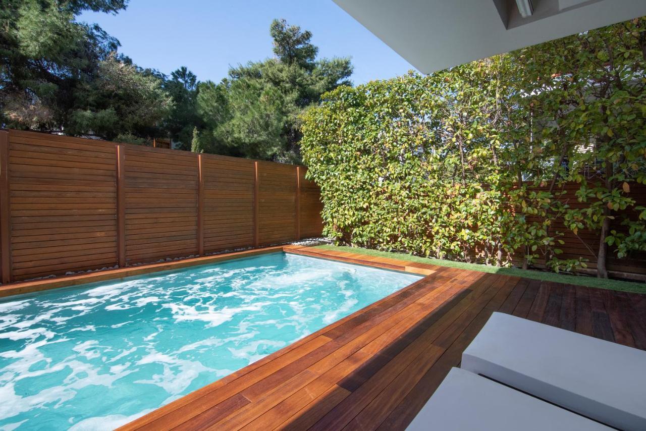 Elegant And Private Living By Neuvel Villa Athens Exterior photo